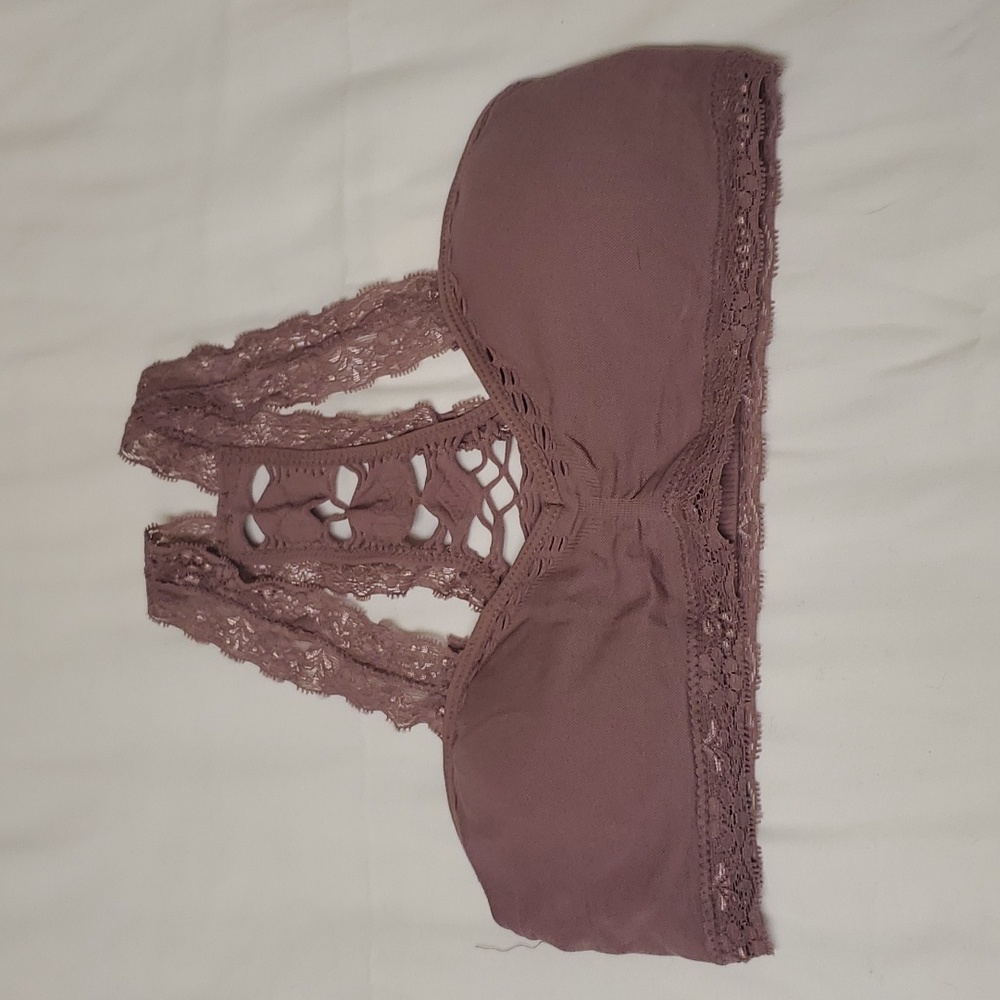 Aeropostale live love dream purple bralette size M